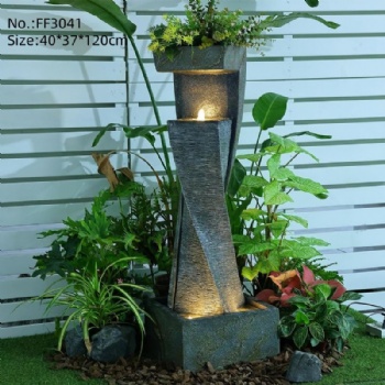 Garden Modern Indoor Outdoor Water Fountain Floor Standing Fountains