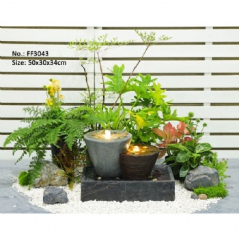 Modern Home Decor Waterfall Garden Souvenir Outdoor Water Fountain