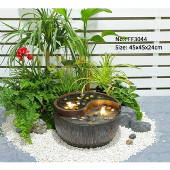Modern Home Decor Waterfall Garden Souvenir Outdoor Water Fountain