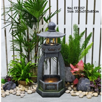 Japanese Landscape Garden Water Fountain Indoor Decorative Fountain