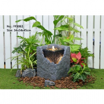 Indoor Resin Water Fountain Outdoor Modern Fountain Water Feature
