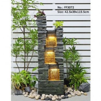 Garden Ornaments 3 Tier Cascading Large Outdoor Fountains