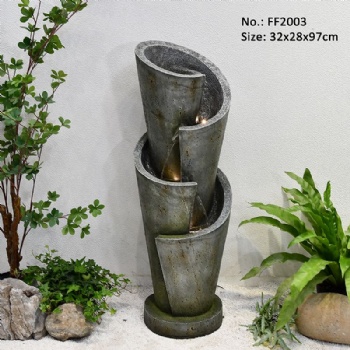 Solar Outdoor Garden Decoration Water Fountain For Garden Patio Porch