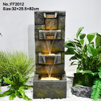 Decor Water Outdoor Fountain Waterfall For Home Christmas Wedding