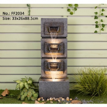 Garden Ornaments Outdoor Stone Garden Water Fountain For Chrismats