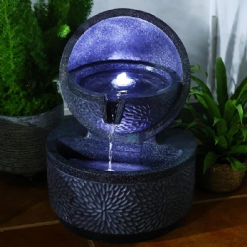 Decorative Fountains 24 Inches Water Fountain Outdoor with Ball