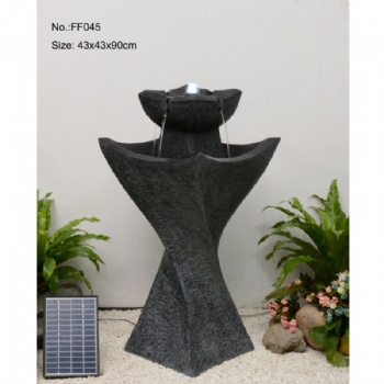 Garden Ornaments Outdoor Water Fountain Solar Garden Fountain