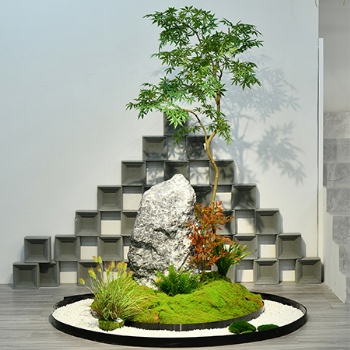 Backyard Decorations Simulation Green Decorative Tree For Lawn Garden