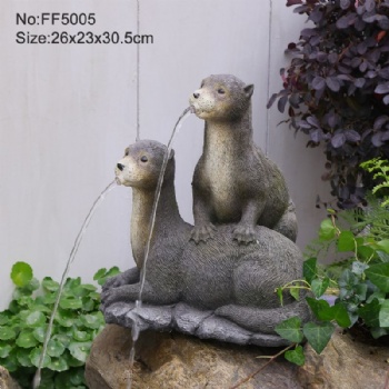 New Creative  Animal Spitter Fountain Water Pond Spitter