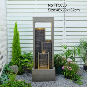 Relaxing Modern Indoor Outdoor Water Feature Garden Decoration