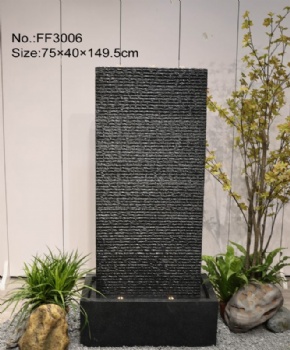 Custom Modern Indoor Outdoor Waterfall Fountain Water Feature