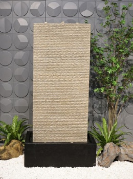 Custom Modern Indoor Outdoor Waterfall Fountain Water Feature